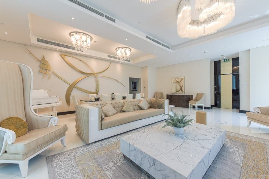 3-Room Penthouse with Burj Khalifa View in Downtown Dubai
