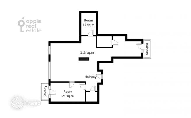 3-Bedroom Apartment with Panoramic Windows in Basmanny District, Moscow, photo 4