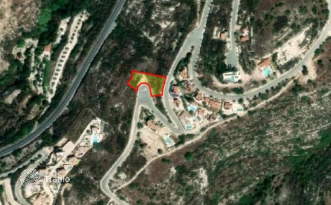 Land Plot with Sea and City Views in Tsada, Paphos, photo 4