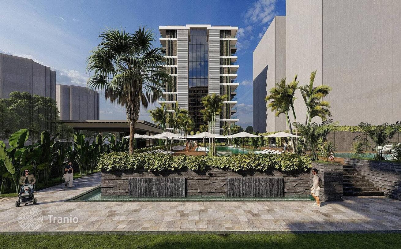 New Luxury Apartments Beachfront in Mahmutlar, Alanya