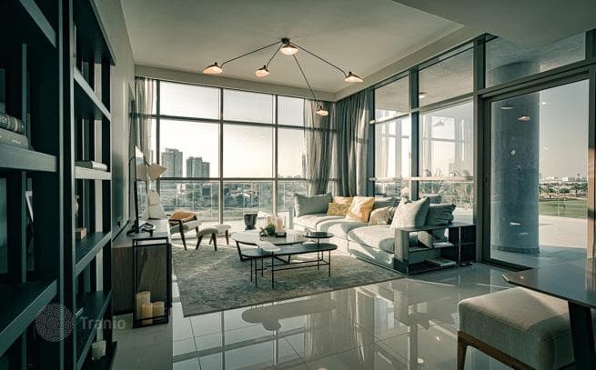Modern Apartments with Golf Course in Golf Town, DAMAC Hills, Dubai, photo 2