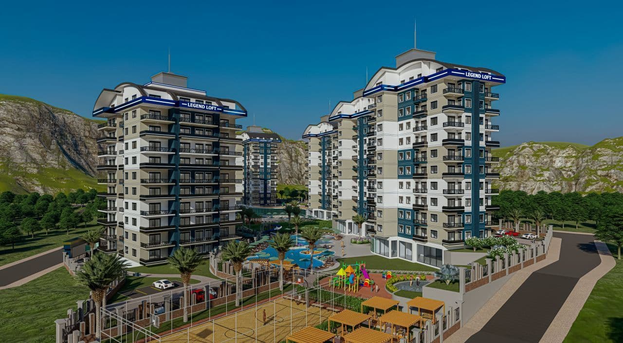 1-Bedroom Apartment in Avsallar, Alanya