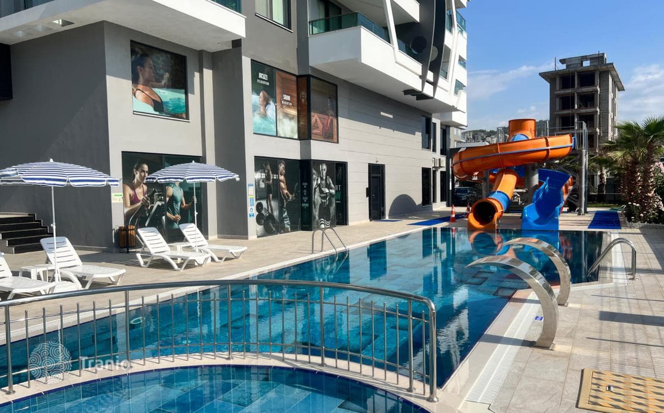 Furnished Apartment with Sea and Garden Views in Kargicak, Alanya, photo 2