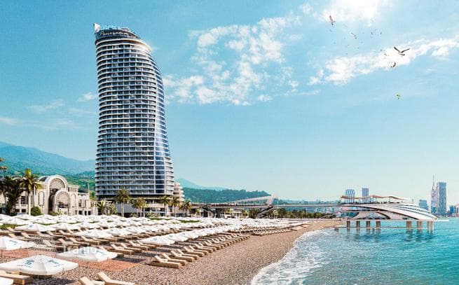 Comfortable Furnished Apartment in Beachfront Complex in Batumi, Georgia, photo 4