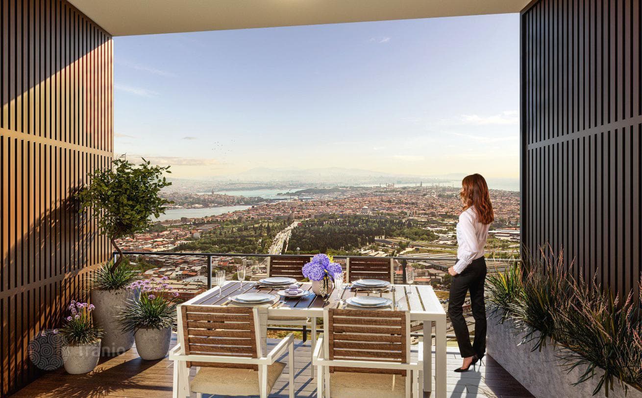 Apartments with Scenic Views in Istanbul City Center