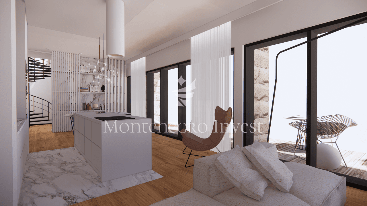 3-Bedroom Penthouse in Budva, Montenegro, photo 4