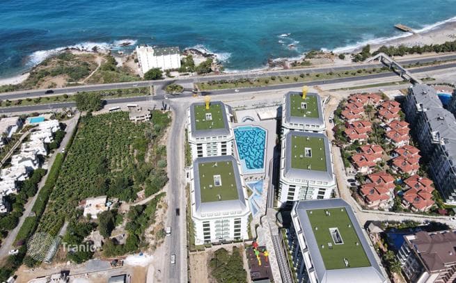 Luxury Beachfront 2-Bedroom Apartment in Alanya