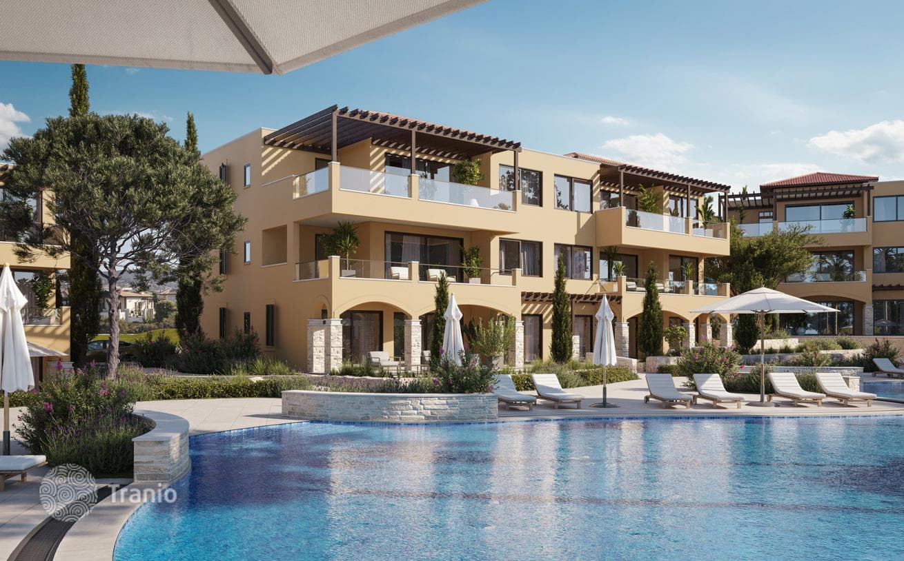 3-Bedroom Apartment with Sea View in Paphos, Cyprus