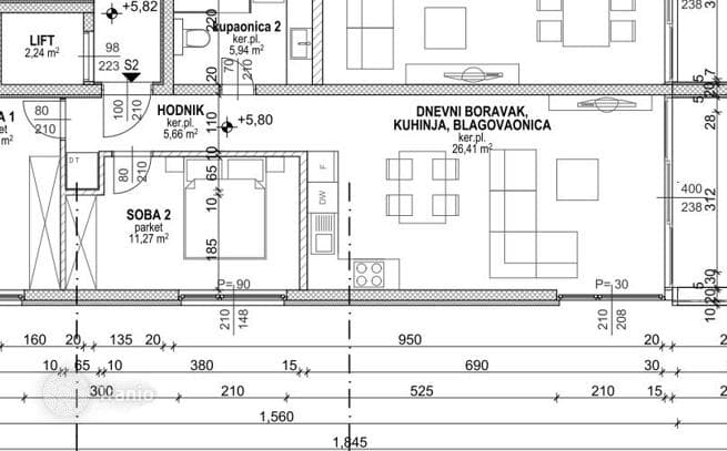 2-Bedroom Apartment in Opatija