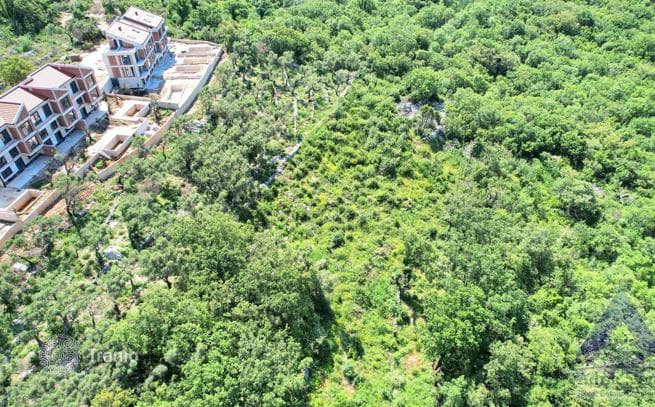 Land Plot with Sea and Mountain Views in Reževići, Budva