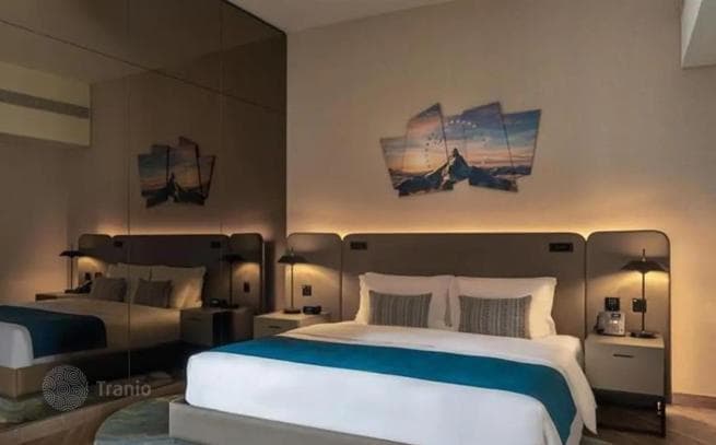 Студия с видом на канал в резиденции Paramount Tower Hotel & Residences с бассейном и спа-центром, Business Bay, Дубай, ОАЭ, фото 2