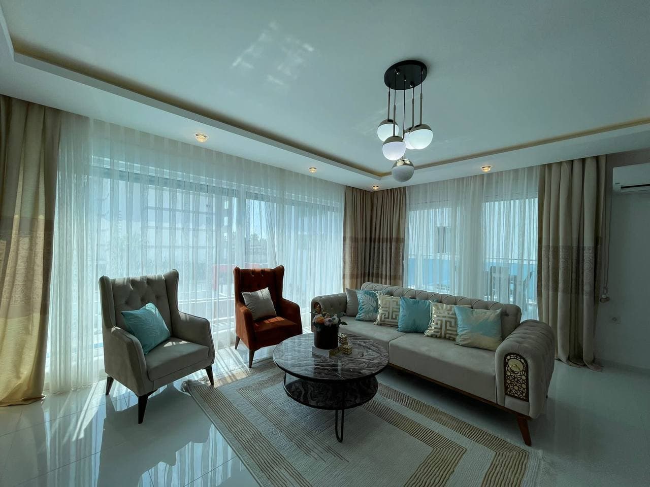 2-Bedroom (2+1) Apartment in Kestel, Alanya