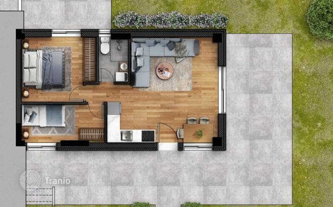 1-Bedroom Apartment with Garden and Pool in Nikiti, Halkidiki, photo 3