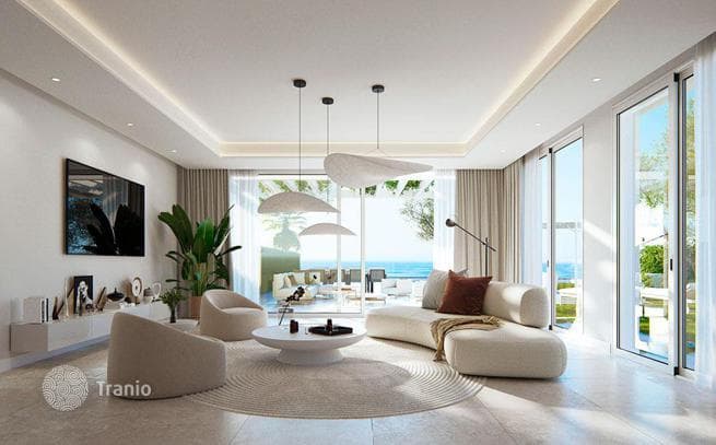 Luxury Beachfront Villa with Panoramic Sea View in Mijas, Costa del Sol