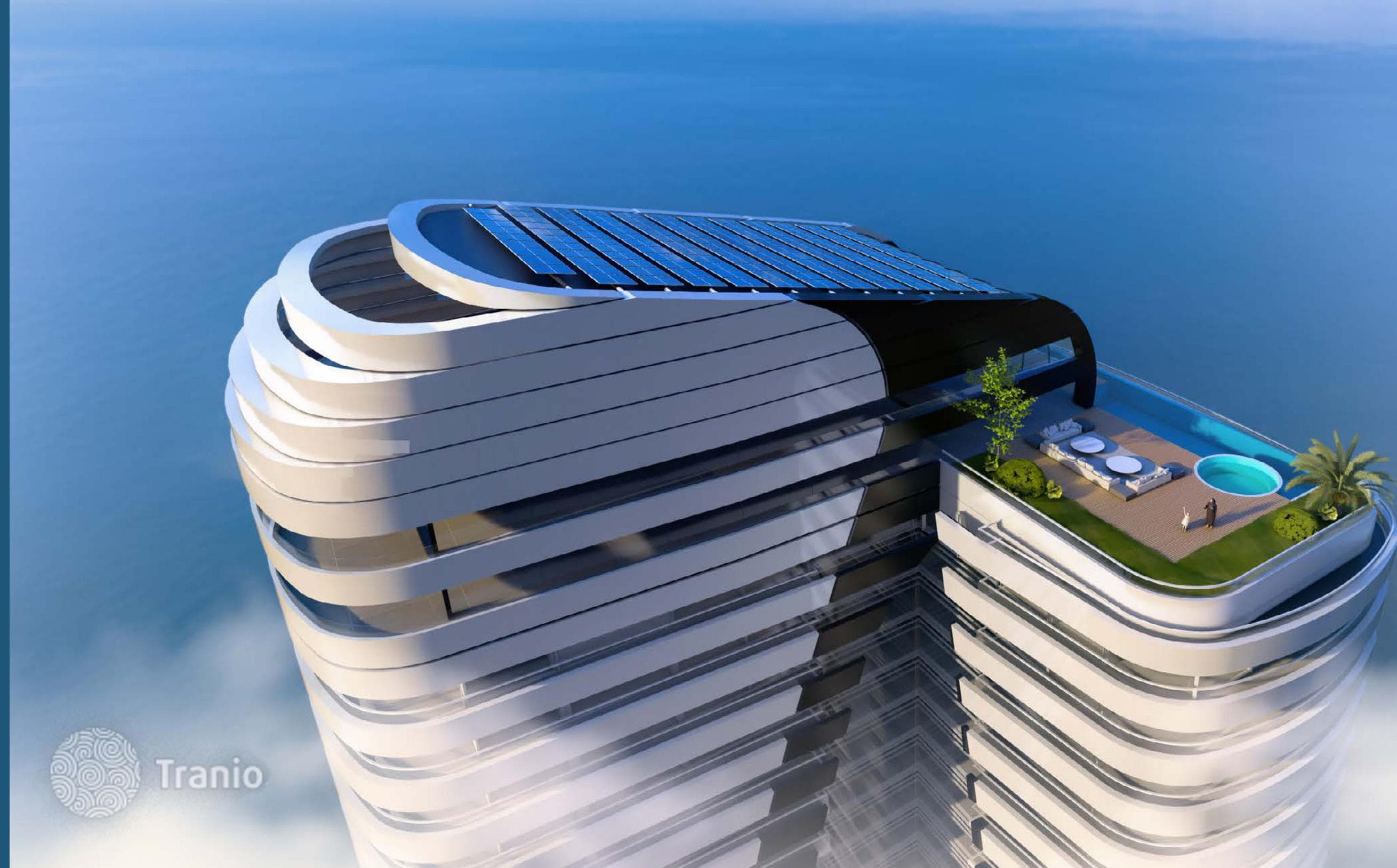 Эксклюзивные апартаменты в новом жилом комплексе La Mer Tower прямо у моря, Лусаил, Эд-Доха, Катар