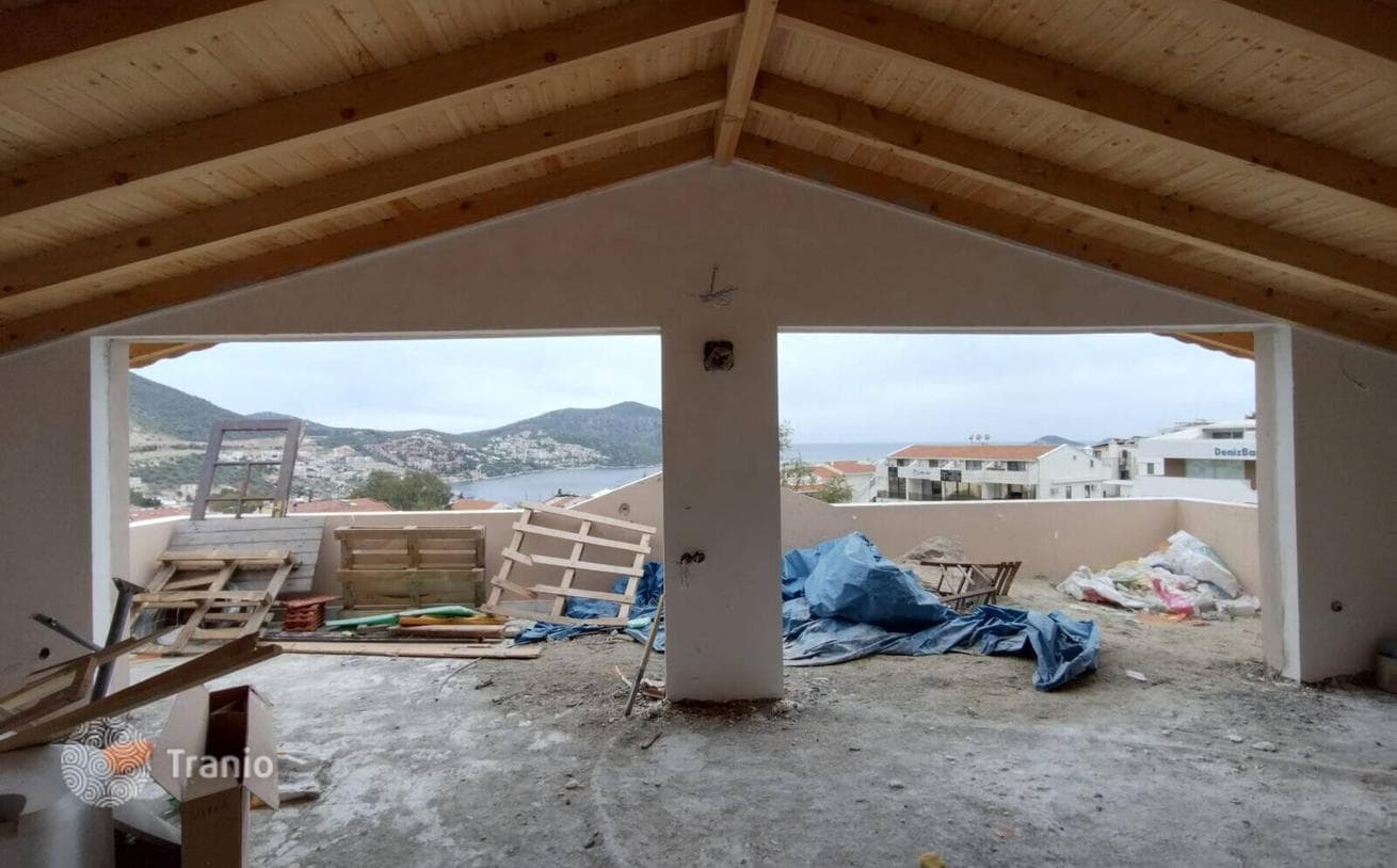 2-Bedroom Penthouse with Sea View in Kalkan, Kas