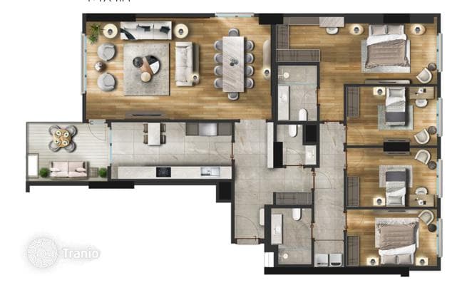 Luxury Apartments with Bosphorus View in Besiktas, Istanbul, photo 3