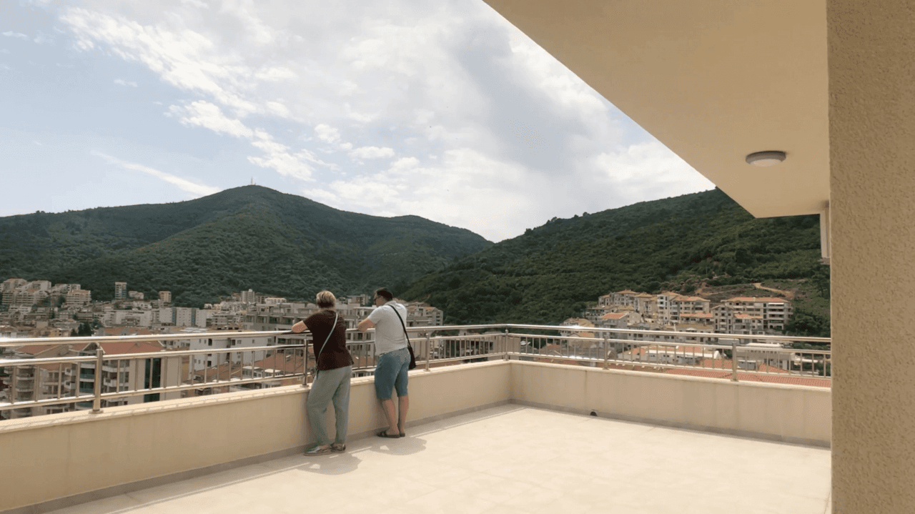 3-Bedroom Penthouse in Budva, Montenegro