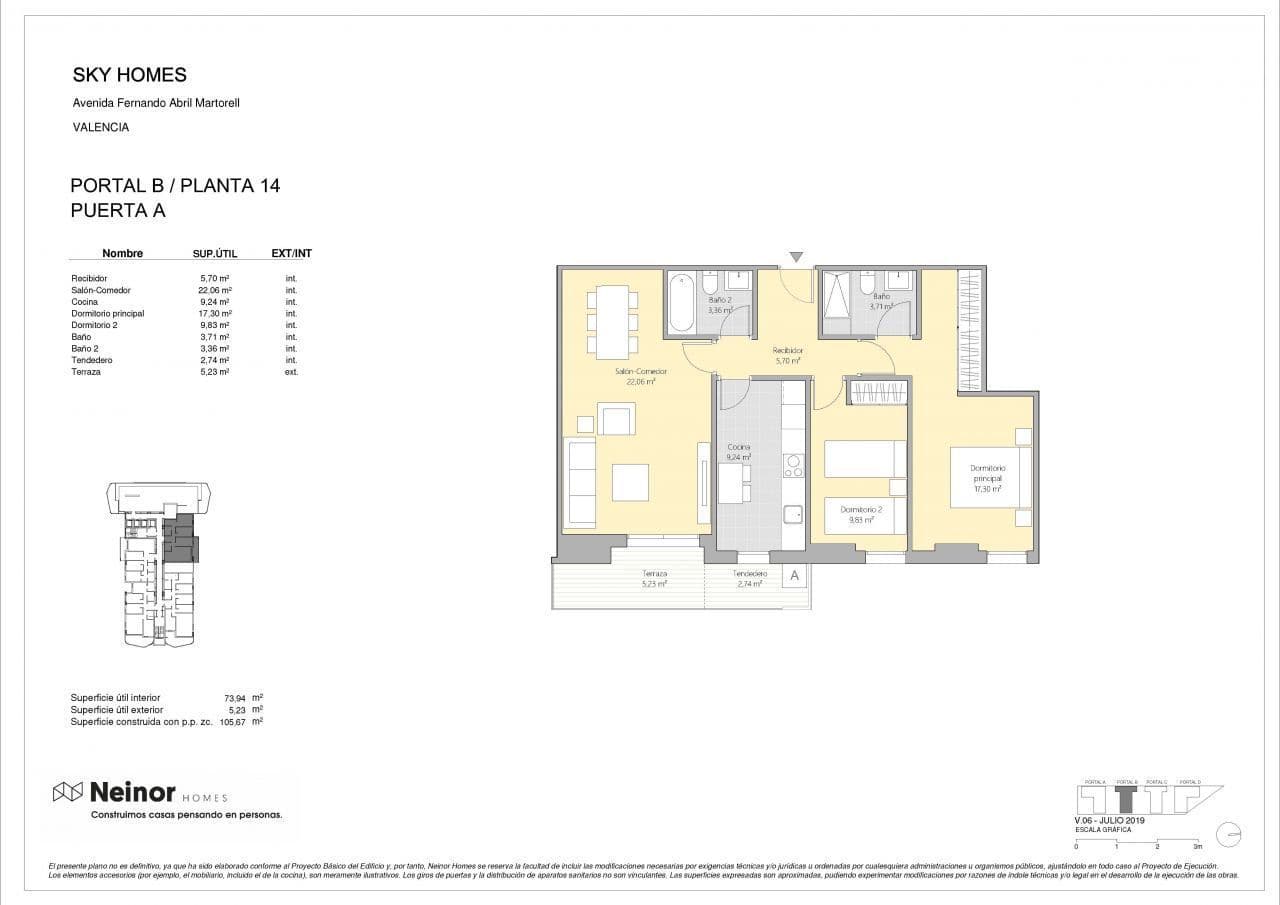2-Bedroom Apartment in Valencia, photo 4