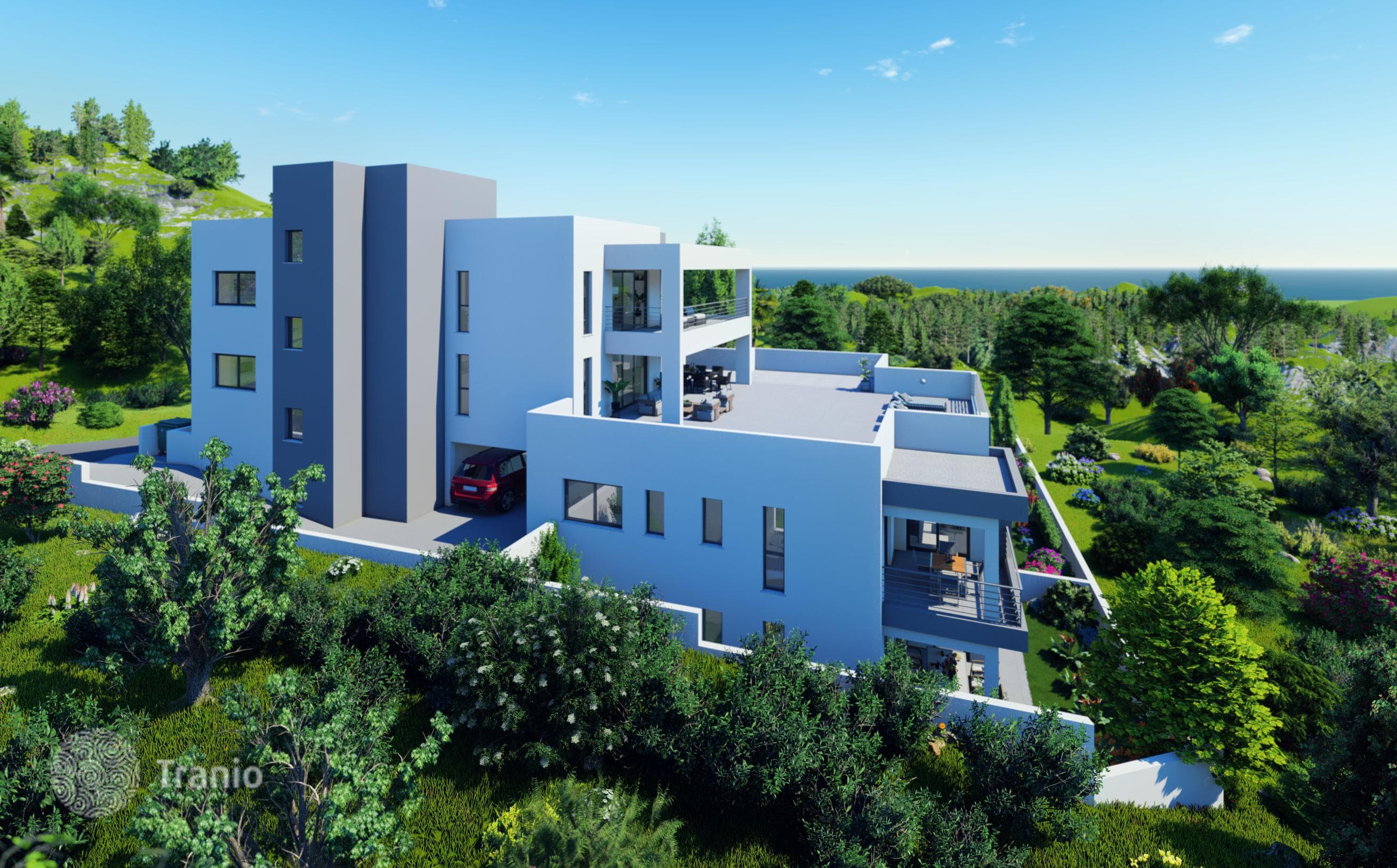 3-Bedroom Apartment with Sea View in Mesa Choreo, Paphos, photo 3