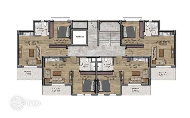 New Apartments in Antalya with Installment Plan