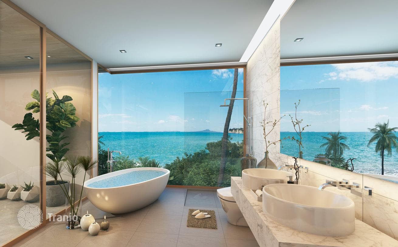 5-Bedroom Villa with Sea View Under Construction in Bophut, Koh Samui, photo 4