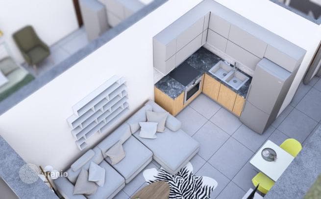 1-комнатные апартаменты в новостройке 42 м² в Халкидики, Греция, фото 4