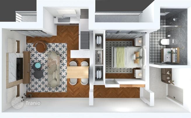 1-Bedroom Apartment in New Build in Risan, Kotor, photo 5