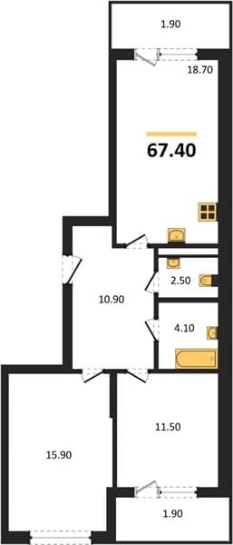 2-Bedroom Apartment in Khozain Morey, Supsekh