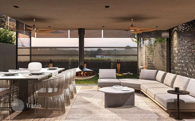 New Townhouse Complex with Gym Near Forest in Istanbul
