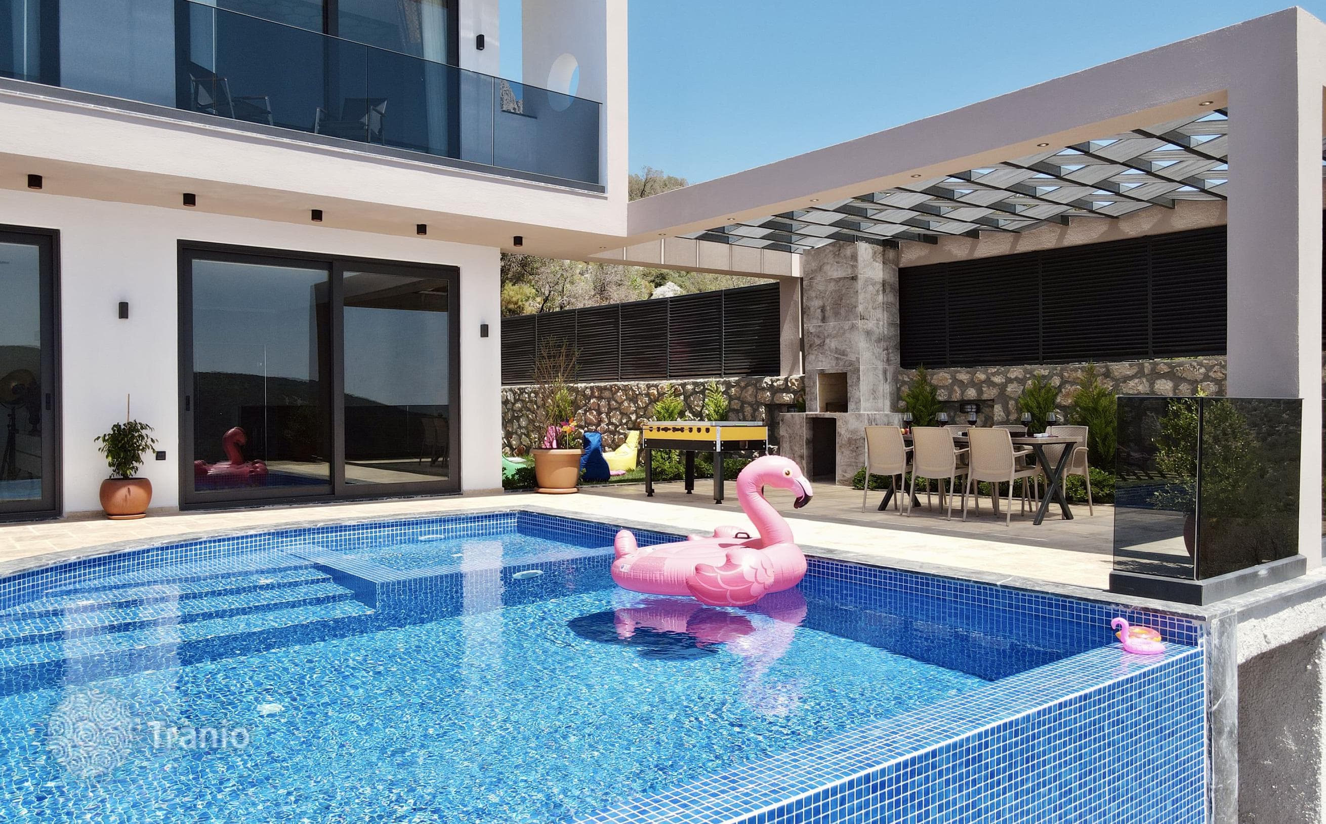 3-Bedroom (3+1) Villa with Panoramic Sea View in Kalkan