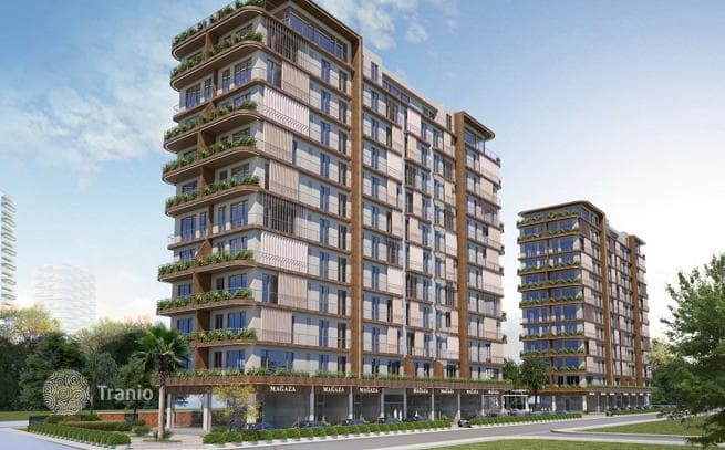 New Apartments with Garden and Shared Pool in Istanbul