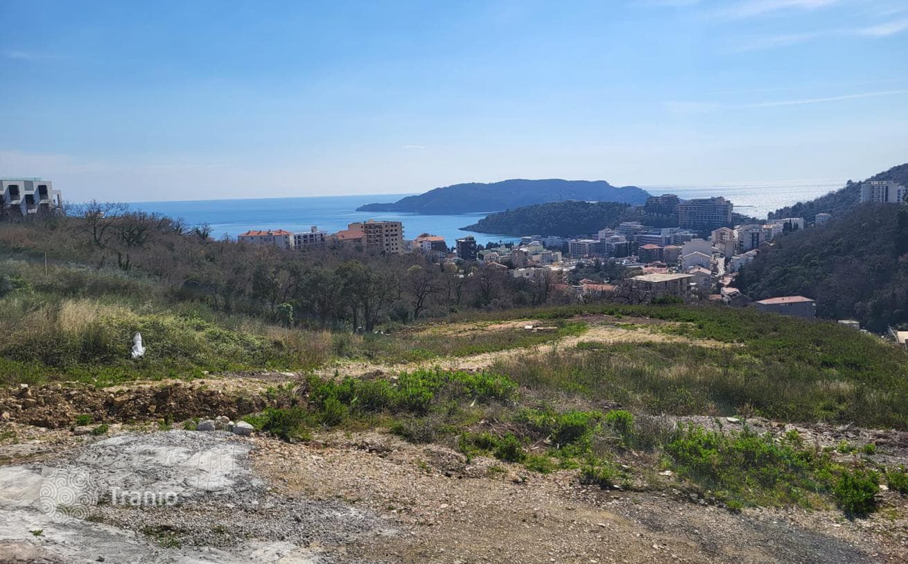 905 m² Land Plot with Sea and Mountain Views in Becici, Montenegro, photo 4