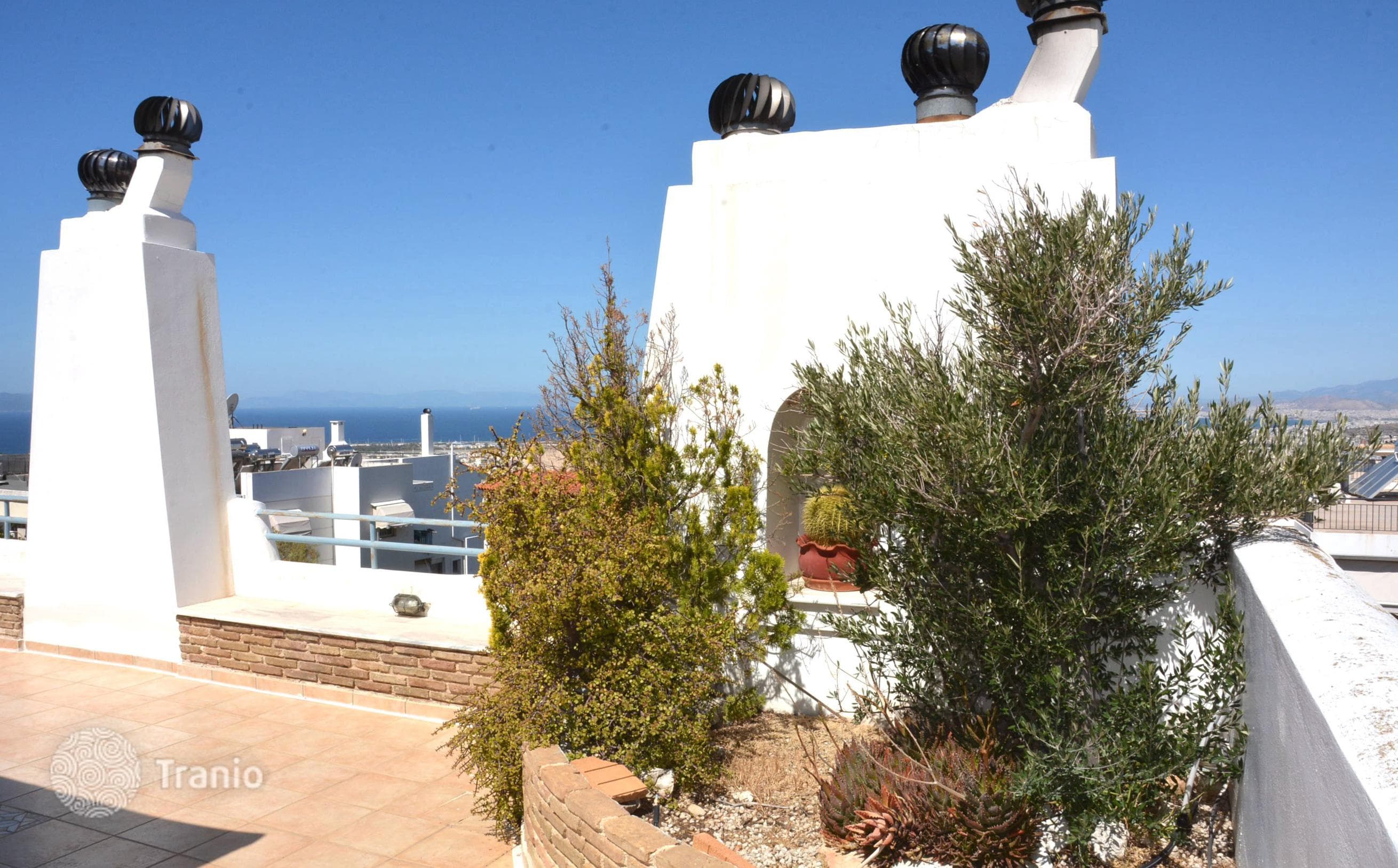 3-Bedroom Penthouse with Roof Terrace and Sea View in Glyfada, Athens