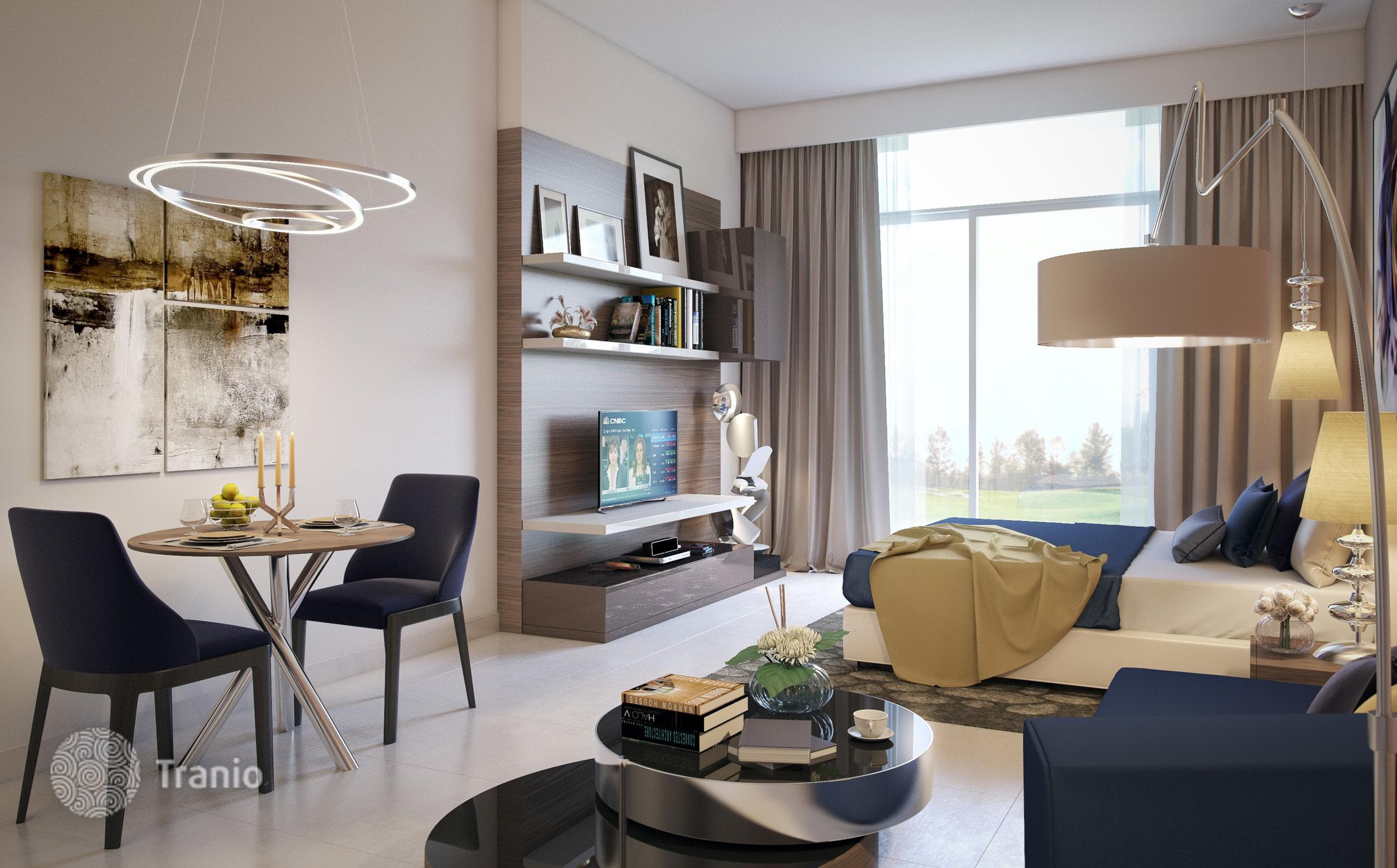 New Luxury Apartments with Parks and Tennis Courts in Damac Hills, Dubai, photo 2