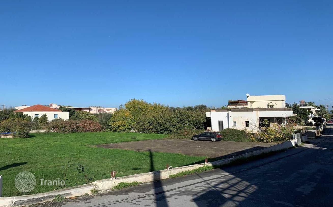 Corner Land Plot 300 m from the Beach in Agios Apostoli, Crete, photo 4