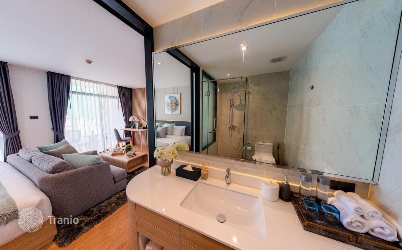 Furnished Studio with Shared Pool 200 m from Nai Thon Beach, Phuket, photo 4