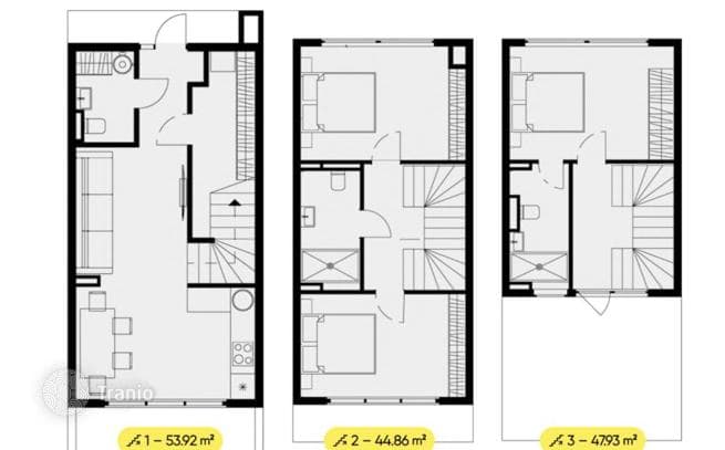 3-Story Townhouses with Sea and Mountain Views in Gonio, Batumi, photo 5