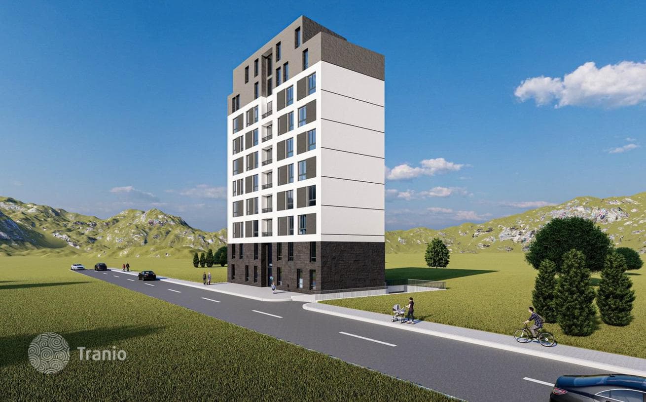 New Apartments with Parking near the Sea in Bar, Montenegro