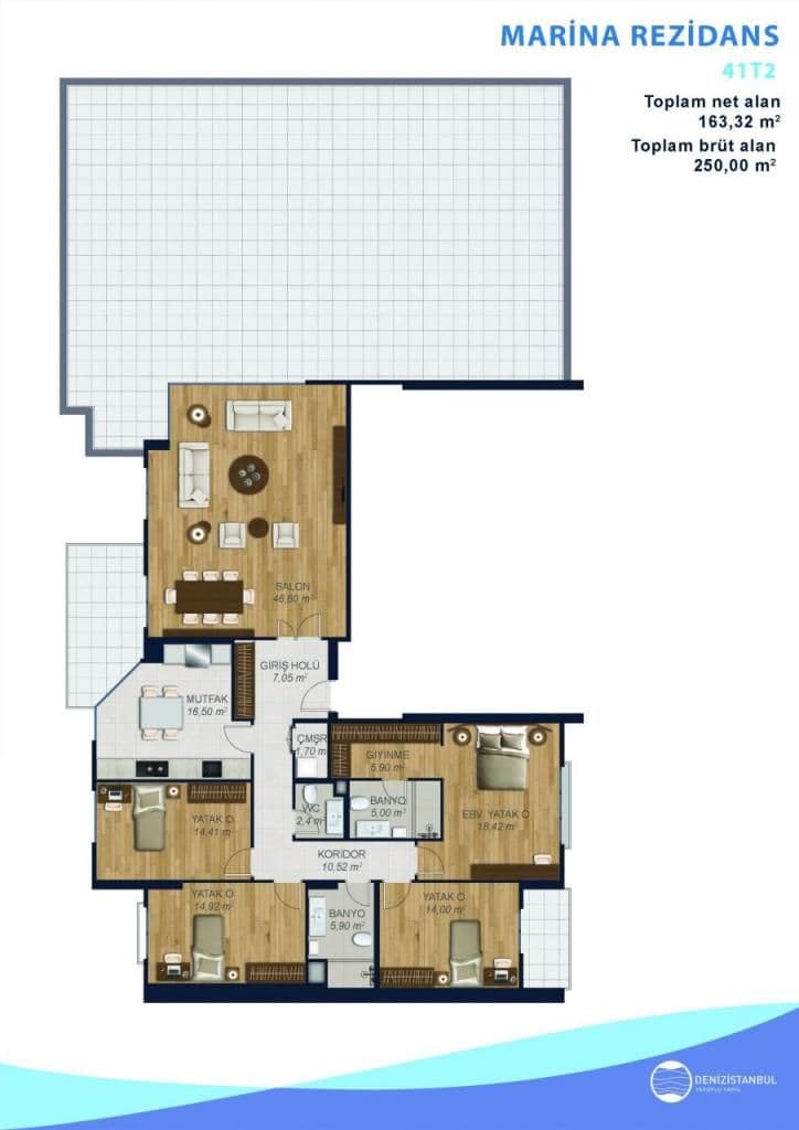 4-Bedroom Penthouse in Istanbul, photo 4