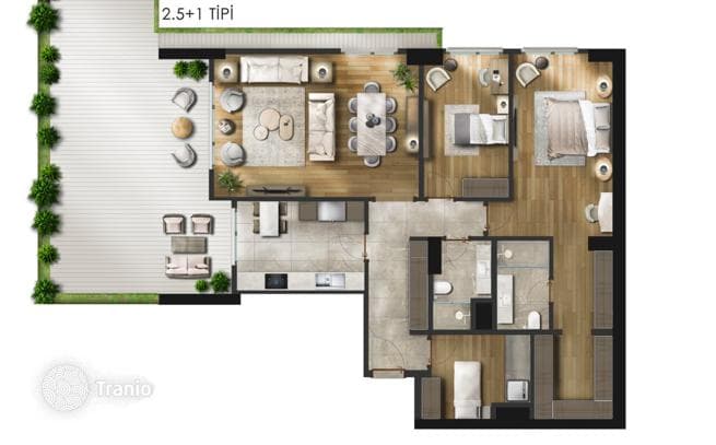 Luxury Apartments with Bosphorus View in Besiktas, Istanbul