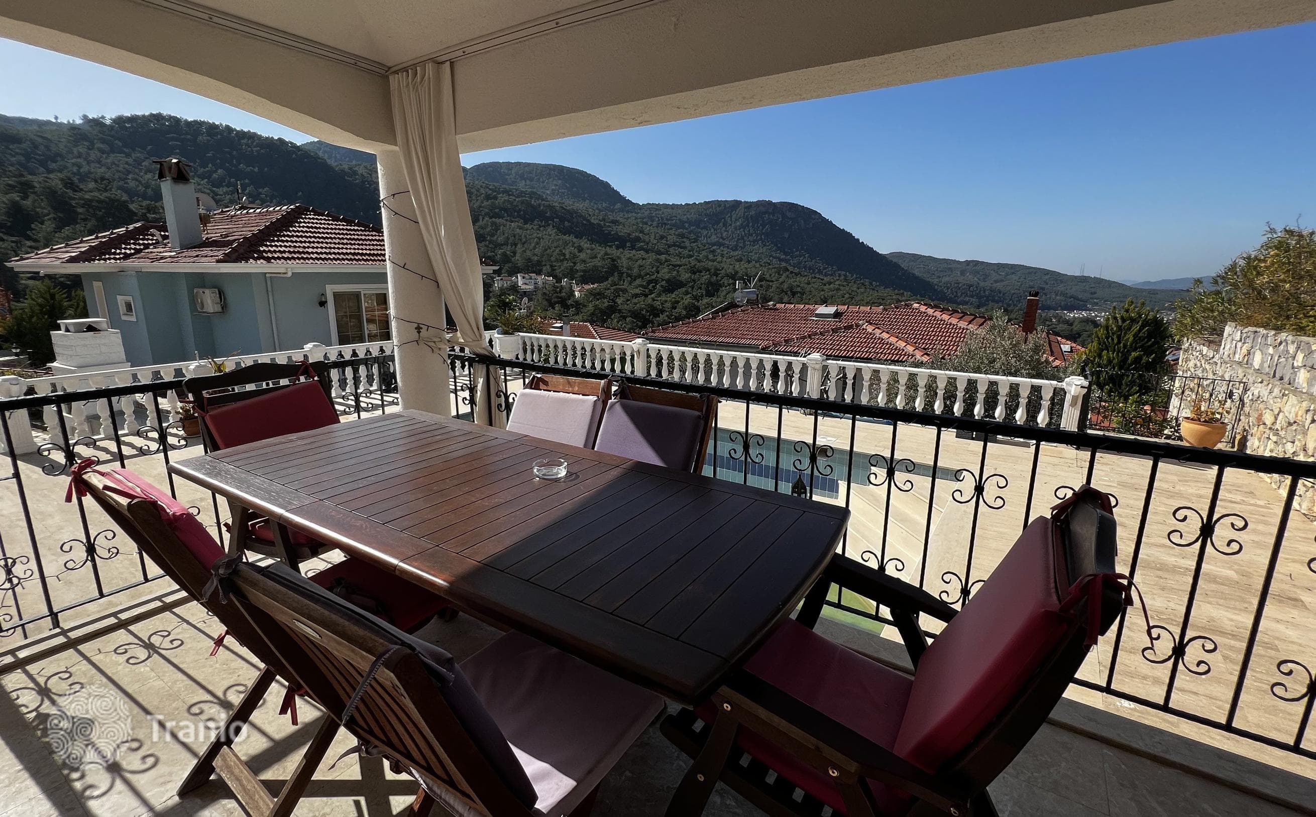 3-Bedroom Mountain Villa with Pool in Uzumlu, Fethiye