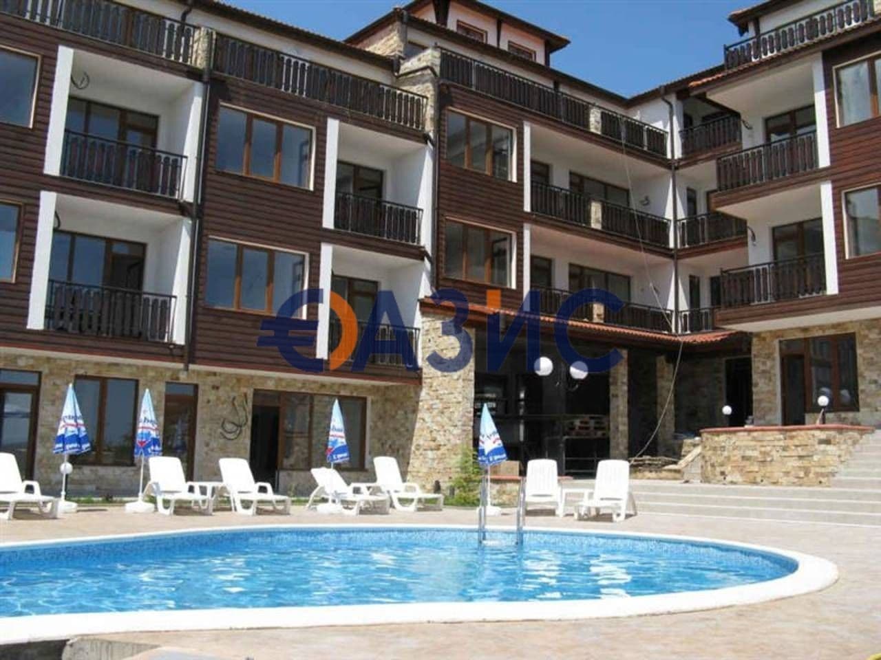Апартаменты в Кошарице, Болгария, 118 м²
