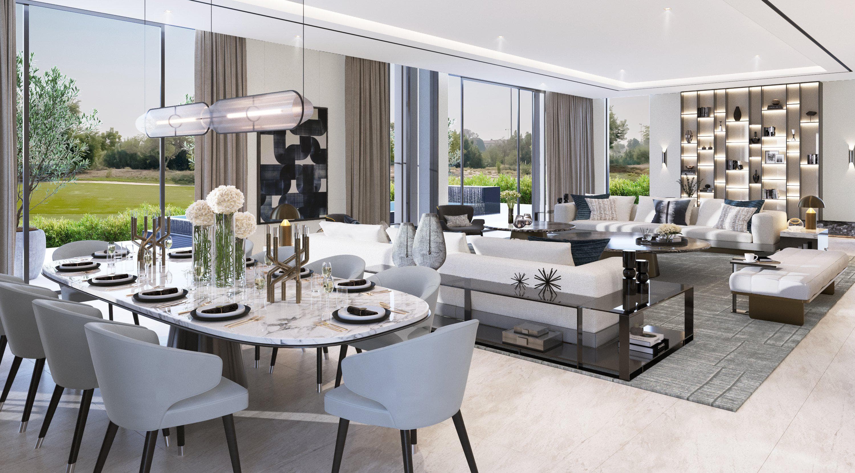 New Gated Community Signature Mansions with Pool in Dubai Sports City, Dubai, photo 2