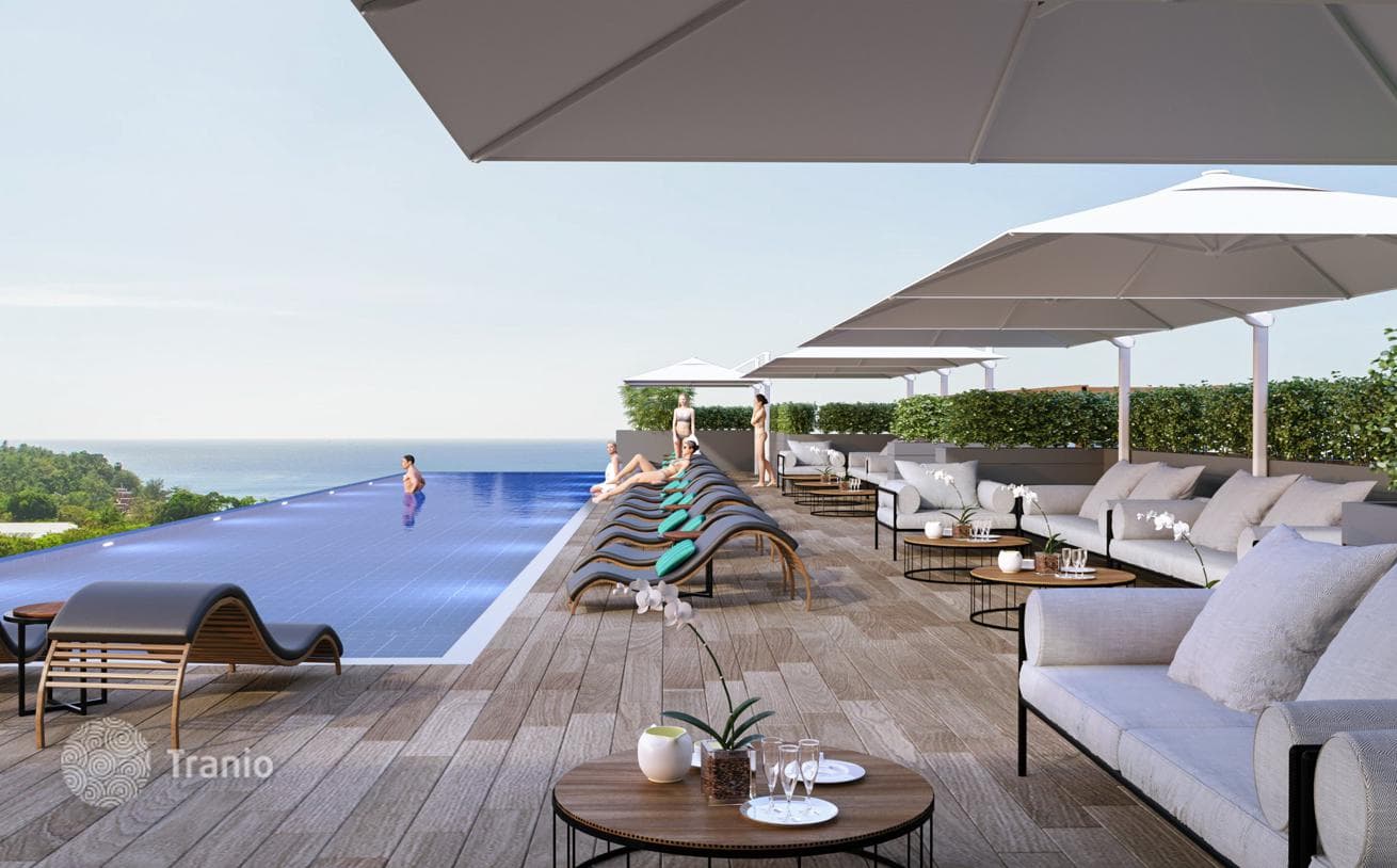 Furnished Apartments with Terraces and Pools 650 m from Karon Beach, Phuket, photo 2