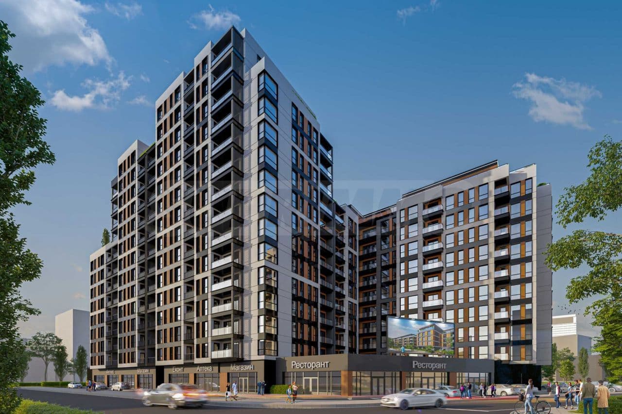 Апартаменты в Пловдиве, Болгария, 65.21 м², фото 2