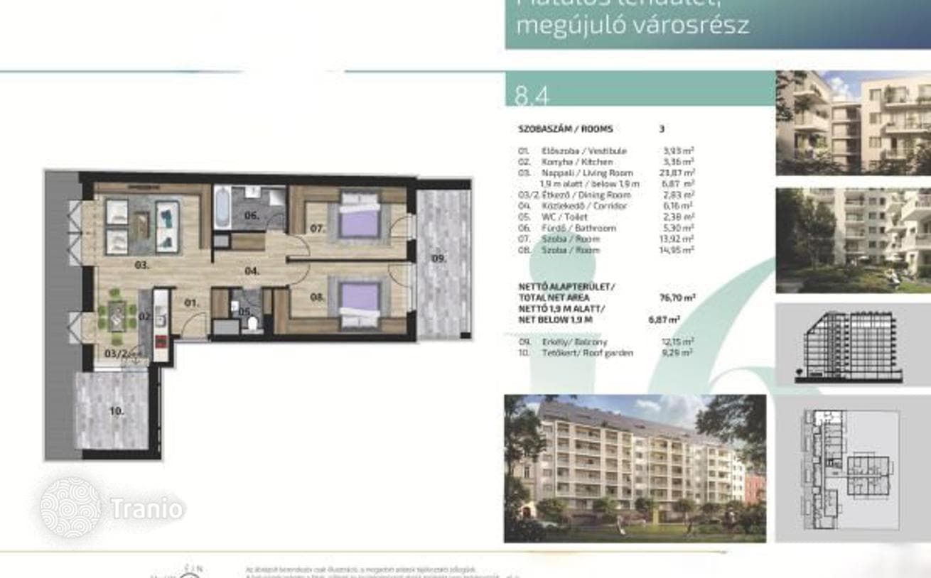 Studio Apartment in New Build in District 9, Budapest, photo 4