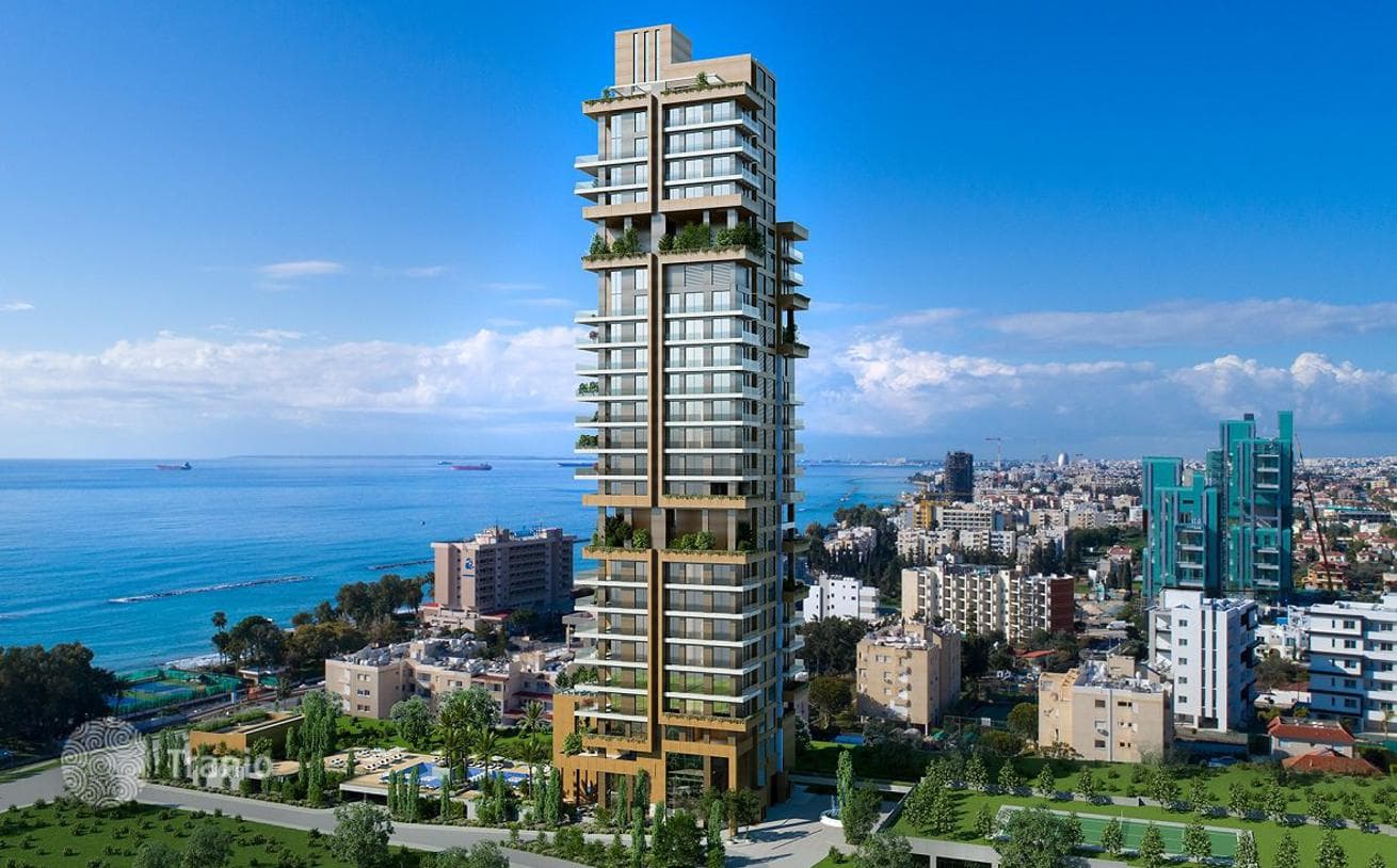 Waterfront Apartment Tower in Ayios Tychonas, Limassol
