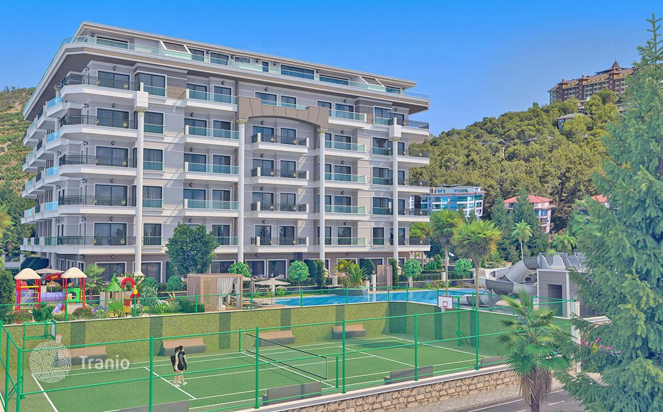 Luxury Apartments with Sea View in Alanya