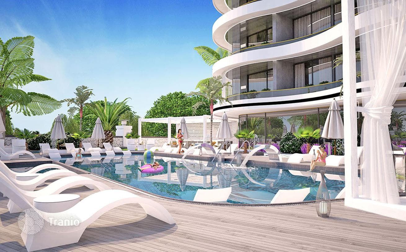 2-Bedroom (2+1) Apartment with Balcony in Gated Alanya Complex